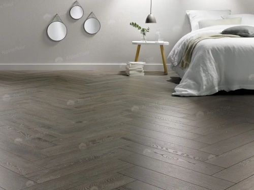 Ламинат Homflor Herringbone 8мм 542 (20) Volcano толщина 0.8 см 33 класс 644х143 - фото 3