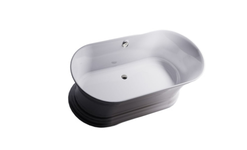 Ванна из литьевго мрамора Astra-Form Шарм 01010017 170х80 отдельностоящая овальная с ножками - фото 4