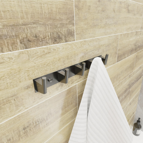 Крючок для ванной Fixsen Trend graphite FX-98005-3 - фото 3