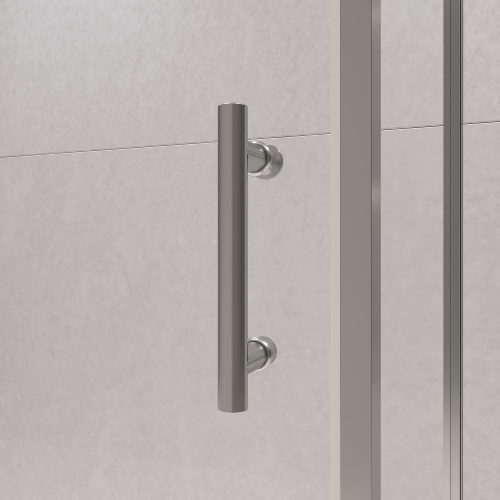 Душевой уголок RGW Passage 020814680-11 80х100 стекло прозрачное профиль хром глянцевый без поддона - фото 4