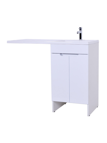 Тумба с раковиной Orange Kandy OPKD-120TUW+RAR 120х48х91 цвет белый - фото 3