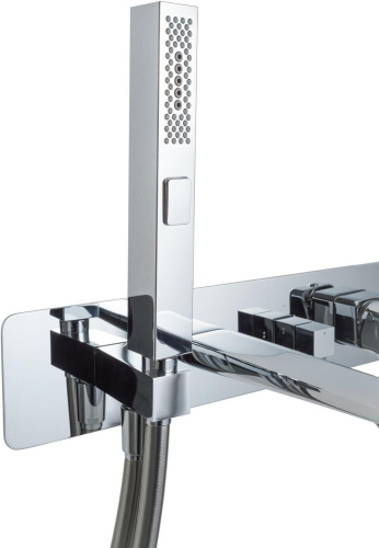 Смеситель для ванны с душем Allen Brau Infinity 5.21007-00 встраиваемый в стену хром - фото 5