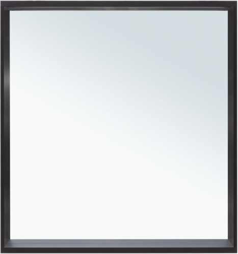 Зеркало в ванную Allen Brau Reality 1.32017.BB 70х75 цвет черный - фото 3