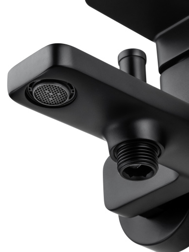 Смеситель для ванны Wonzon & Woghand Arnie WW-693101-MB настенный черный - фото 3