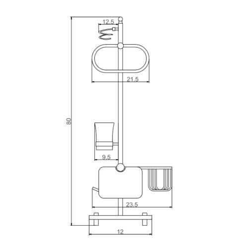 Стойка Savol S-00B03 - фото 3
