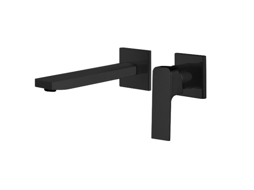 Смеситель Fima Carlo Frattini F3391NLX8NS*** настенный черный матовый