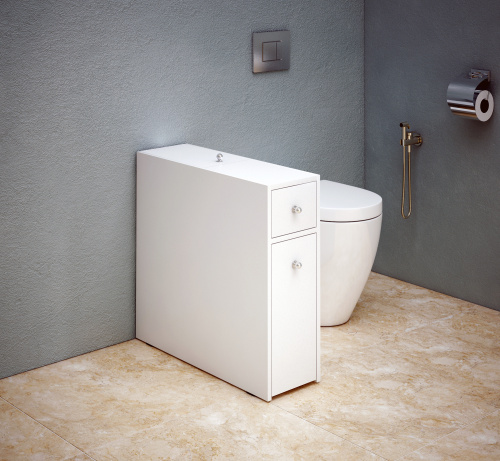 Комод Corozo Энри SD-00000608 23х66х70 напольный цвет белый - фото 3