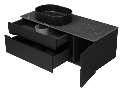 Тумба под раковину Misty Роял П-Роя-01120-021П2Я 119х49х40 подвесная - фото 4