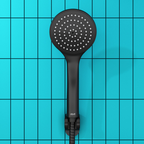 Душевой гарнитур Dorff Comfort D0208000BL настенный черный - фото 4