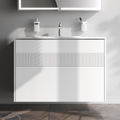 Тумба под раковину Am.Pm Func M8FFUX1002WM 100х49х69 подвесная цвет белый