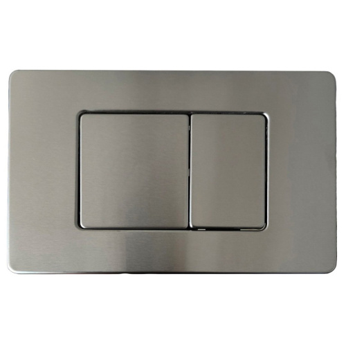 Клавиша смыва механическая Cerutti SPA CR03BS цвет нержавеющая сталь