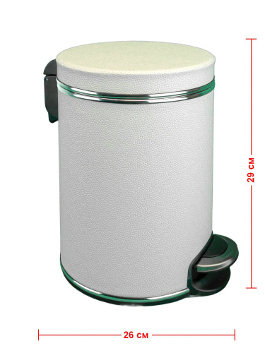 Ведро мусорное Geralis V-KHWH-B 5 л - фото 4