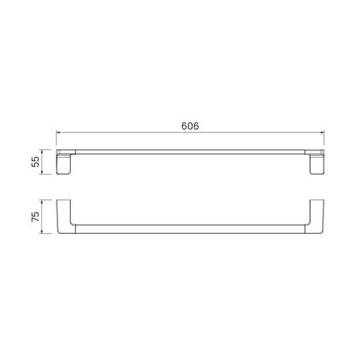 Полотенцедержатель IDDIS Slide SLISC10i49 - фото 2