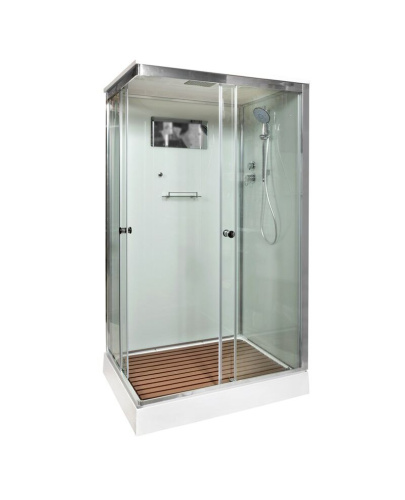 Душевая кабина AvaCan K402S 120х90 прямоугольная с крышей ориентация универсальная - фото 3