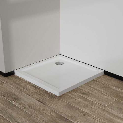 Душевой поддон Vincea H50 VST-5AS-8080 80х80 акрил белый с каркасом