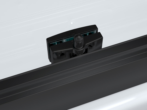 Душевая дверь Abber Schwarzer Diamant AG33140BH 140х195 стекло прозрачное профиль черный - фото 5