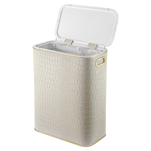 Корзина для белья Geralis Croco KLG-B - фото 3