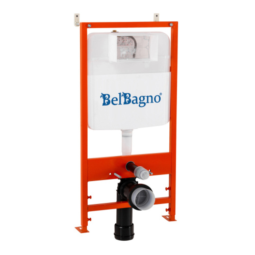 Инсталляция для унитаза с кнопкой BelBagno  BB026/BB050CR.MAT - фото 3