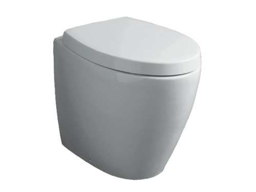 Чаша унитаза приставная Simas LFT 20 bia цвет белый без сиденья безободковая