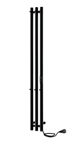 Полотенцесушитель Indigo  Style 3 LSE120-13BRRt 13х120 электрический черный муар - фото 3