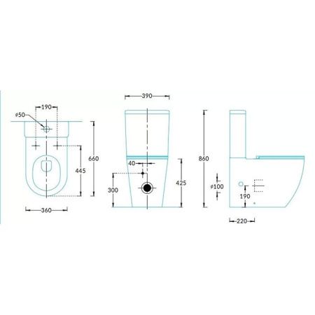 Бачок для унитаза Catalano Sfera SF.cis.01