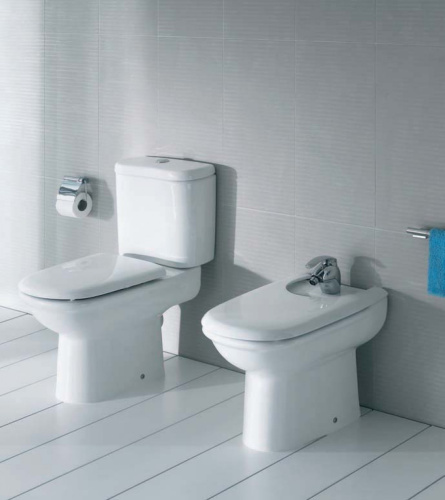 Чаша унитаза напольная Roca Giralda 7342466000 цвет белый без бачка без сиденья смыв торнадо - фото 3