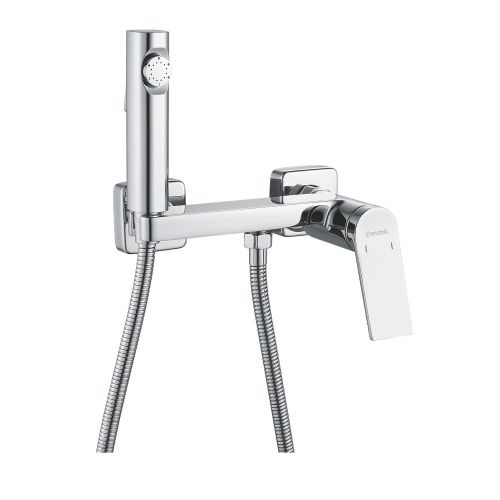 Гигиенический душ со смесителем Shevanik S4105-1 хром - фото 2