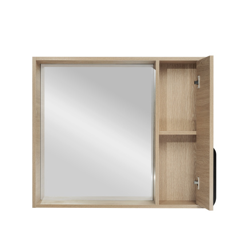 Зеркало-шкаф Viant КЕЛЬН VKEL80SD-ZSH 80х16х70 подвесной цвет бежевый - фото 3