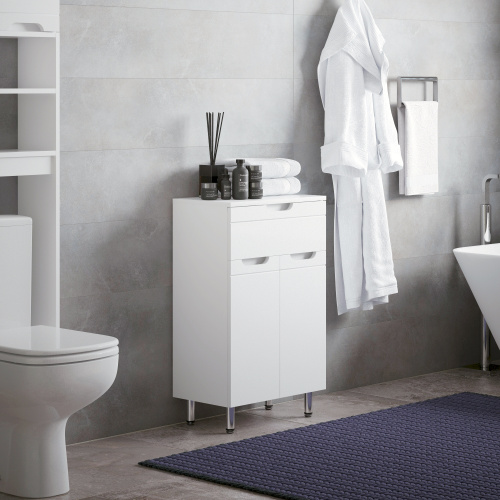 Комод Corozo Лея SD-00001510 53х30х82 напольный цвет белый - фото 2