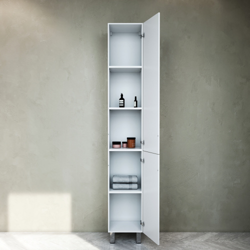 Шкаф-пенал Am.Pm Gem M90CSR0306WG 30х31х190 напольный цвет белый - фото 3