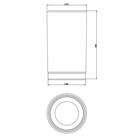 Стакан Gessi Emporio accessories 38833#149
