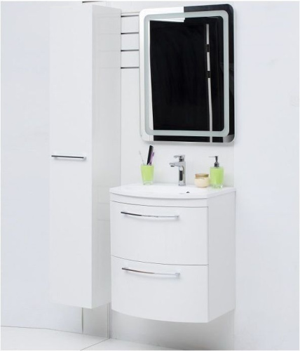 Шкаф-пенал De Aqua Токката 00167317 30х30х176 подвесной - фото 4