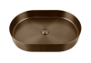 Раковина из нержавеющей стали AltroBagno Eterno AltroBagnoEterno001028BrAn 60х40 накладная цвет бронза
