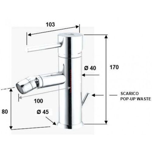 Комплект смесителей для раковины и биде с донными клапанами Daniel Suvi decora yc S20604YC 86 никель - фото 2