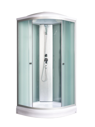 Душевая кабина River NARA LIGHT XL 90/24 MT -10000006220 90х90 четверть круга с крышей ориентация универсальная - фото 5