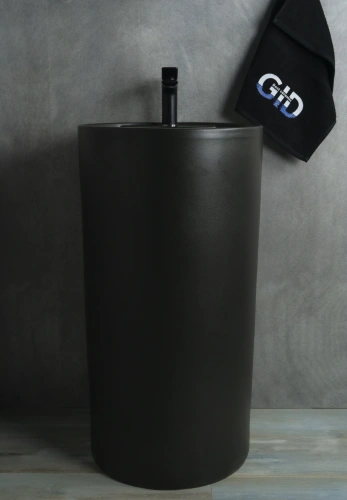 Раковина керамическая Gid Autonomo 81109 45х45 напольная цвет черный 1 отверстие под смеситель - фото 4