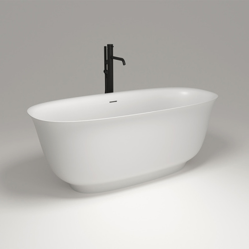 Ванна из искусственного камня Plumberia Selection Seta SETA 170BO 171х75 отдельностоящая овальная с ножками - фото 4