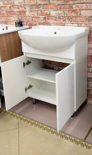 Тумба под раковину Misty Амур Э-Аму01060-021Н 61х30х70 напольная - фото 5