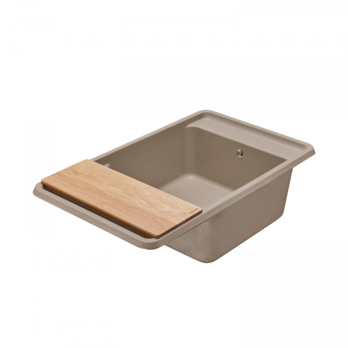 Кухонная мойка Aquaton Беллис 1A724832BS250 87х51 цвет серый - фото 3