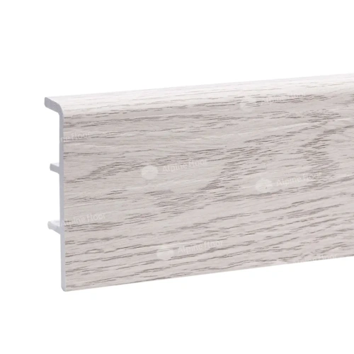 Напольный плинтус Alpine Floor Rico Concept RC 80010 Ясень арктик толщина 2 см 2200х80 - фото 4