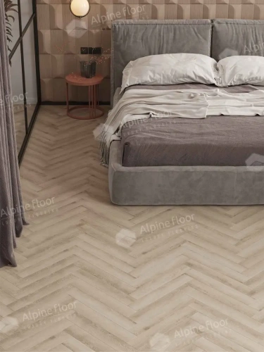 Ламинат Alpine Floor Herringbone 12 Pro New LF106-08 Дуб Орлеан толщина 1.2 см 34 класс 606х101 - фото 4
