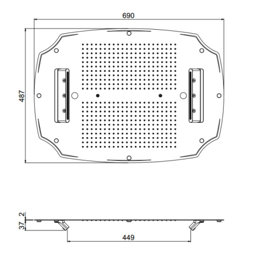 Верхний душ Carimali MyDream Colonial 23071XN/S-CRX хром - фото 2
