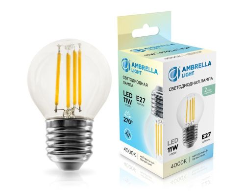 Лампа светодиодная филаментная Ambrella Light 451124 - фото 3