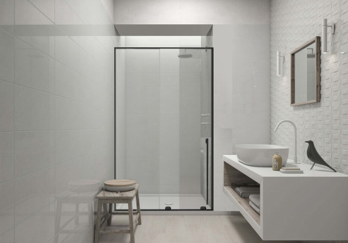 Душевая дверь Allen Brau Fantasy 3.11006.31 120х200 стекло прозрачное профиль черный матовый - фото 3