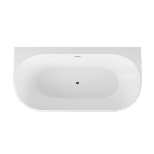 Ванна акриловая Grossman Cristal GR-17071 170х80 отдельностоящая овальная с каркасом - фото 3