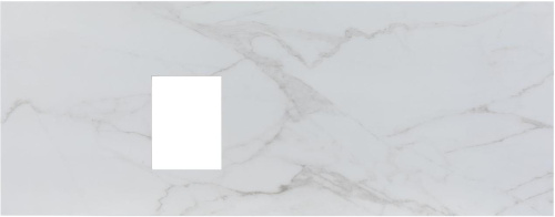 Столешница Allen Brau Infinity 1.21015.M 120х46 накладная цвет белый - фото 2