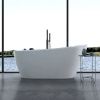 Ванна акриловая Cerutti SPA CT9127 170х75 отдельностоящая овальная с ножками
