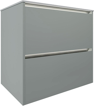 Тумба под раковину Allen Brau Activity 1.34011.PWM 70х46х65 подвесная цвет белый/зеленый