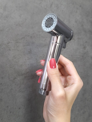 Лейка для гигиенического душа AltroBagno Modern AltroBagnoModern060205Cr круглая - фото 5