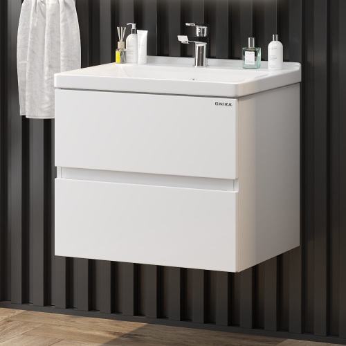 Тумба под раковину Onika Эвада 106156 58х44х50 подвесная - фото 2